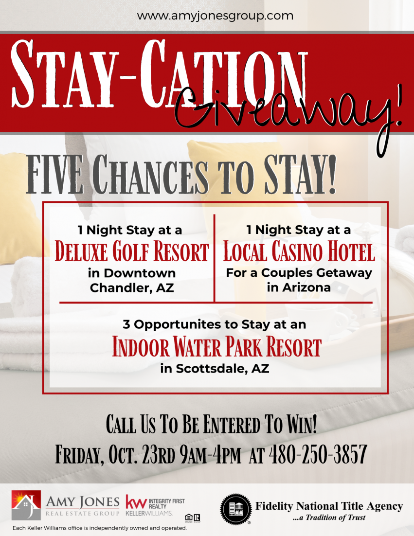 Stay-cation Giveaway